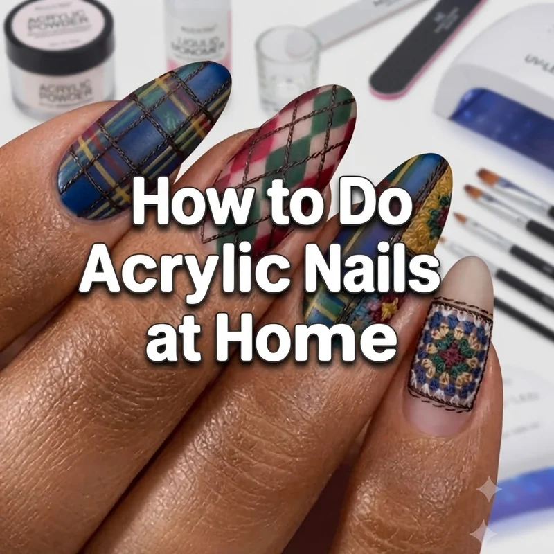 How to Do Acrylic Nails at Home (No Salon Needed)