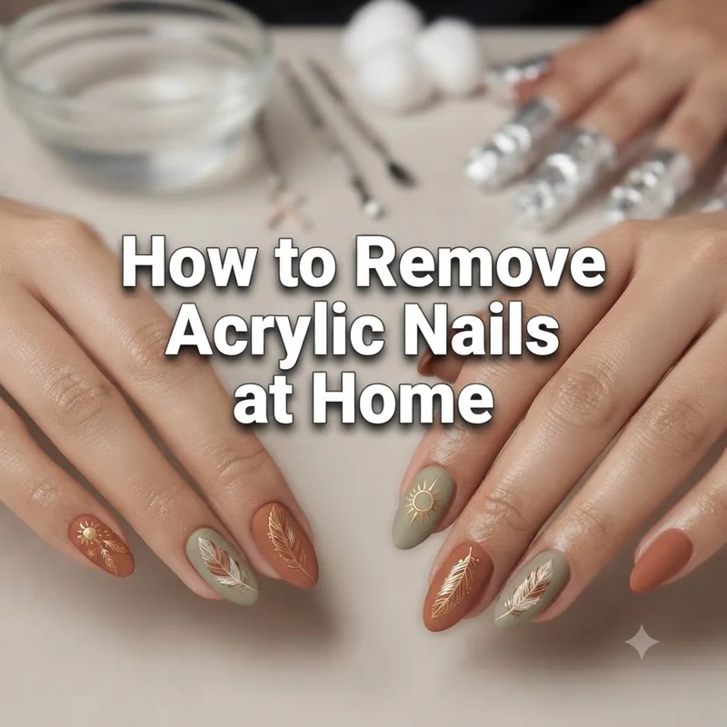 How to Remove Acrylic Nails at Home Safely