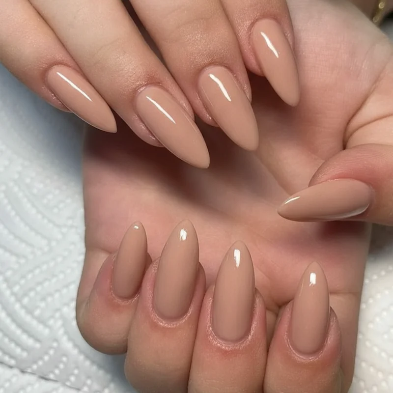 Press-on nails for back to school being applied in gel finish on short nails showing formula longevity options for school week wear 2026
