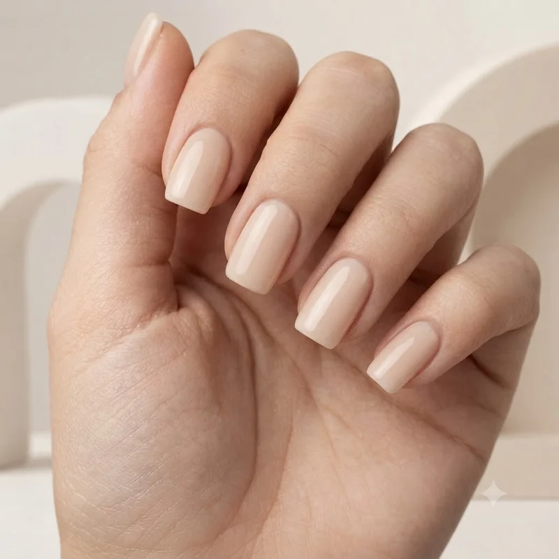 Short Dip Nails for Women Who Love Low-Key Polish