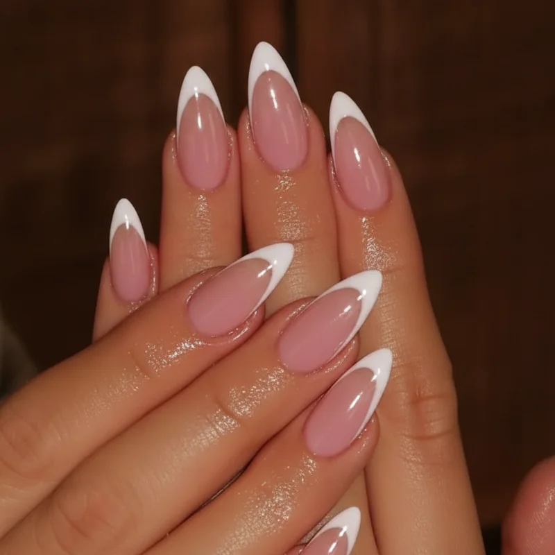 What to say at salon for 2026 French nail trends booking language glow micro spicy glass cat eye technique descriptions