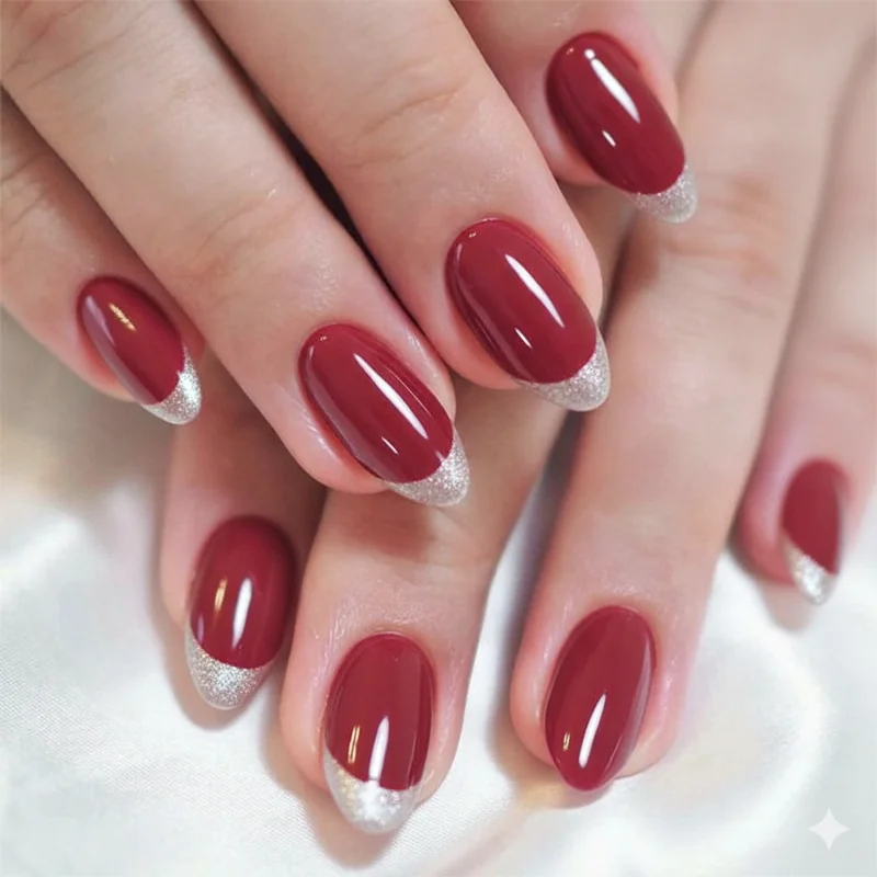 1930s Old Hollywood moon manicure lunula nail history showing vintage nail art inspiration that predates the classic french tip
