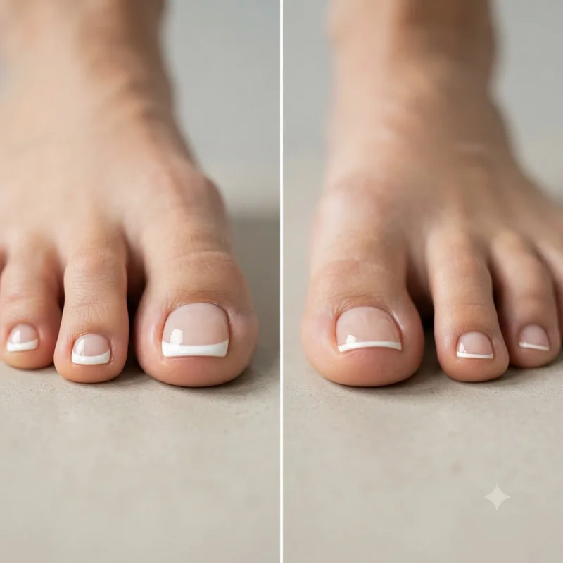 Is french pedicure still in style compared through classic white tip versus micro french pedicure
