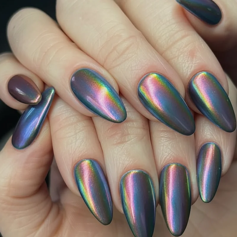 Coffin nail shape flat tip shown as canvas for pride nail art with colour block and ombre designs compared across different nail shapes