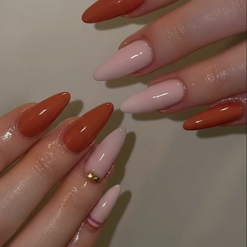 Lesbian nail history visual showing evolution of short nail queer identity signal across WLW community with simple clean short manicure