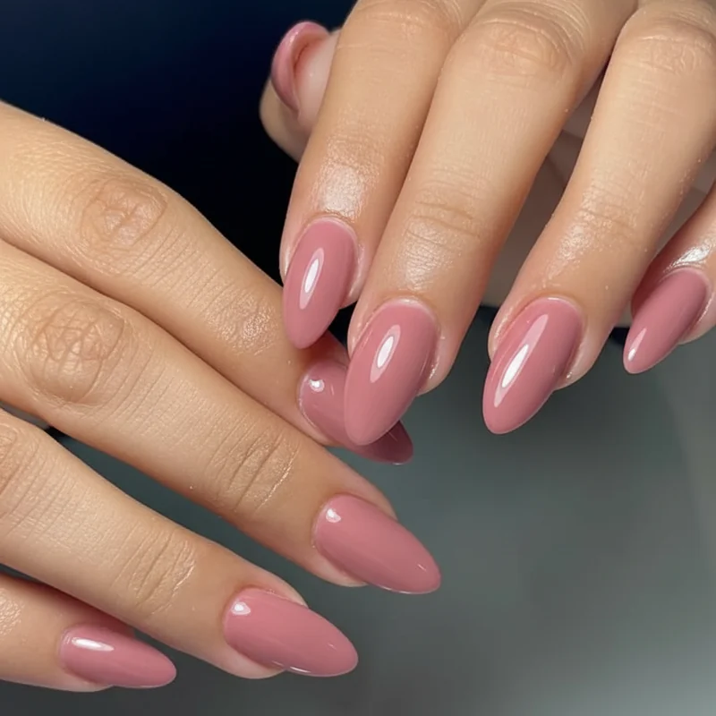 Lesbian nail signal close-up showing two short index middle fingers against long decorated nails as queer identity marker on hand