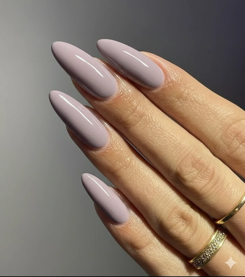Blush nude near nude pink mothers day nail colour palette spring manicure 2026 soft tones almond shape clean finish look