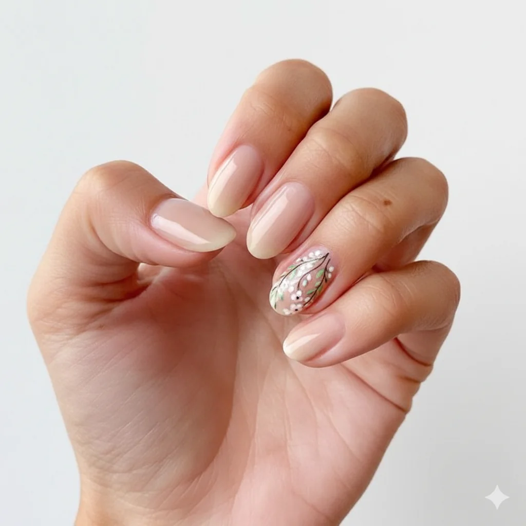 Matching mother daughter blush pink set mothers day 2026 coordinated nail look same colour family different finishes spring