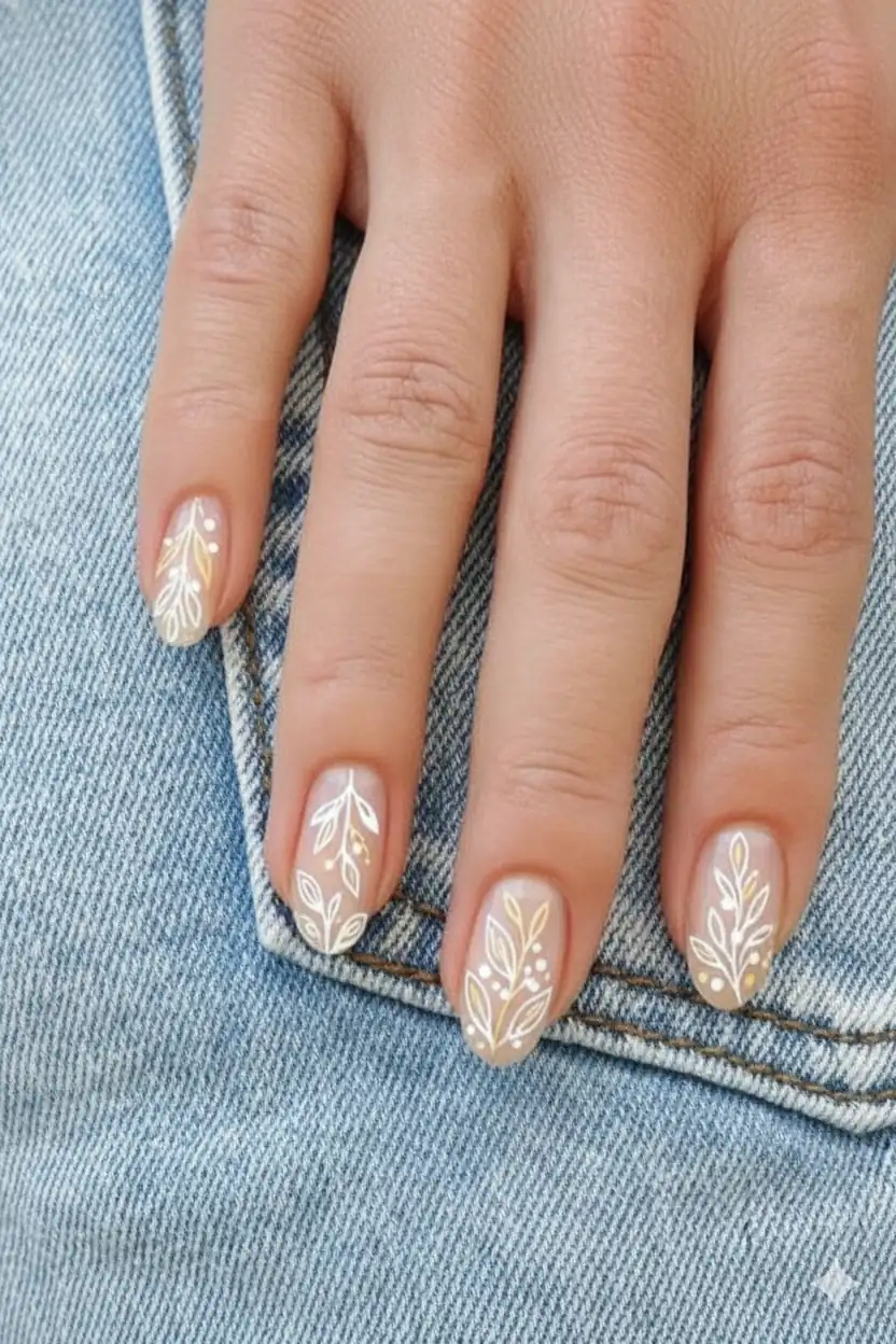 Modern french tip squoval thin line mothers day nail 2026 spring manicure look clean white free edge updated classic style