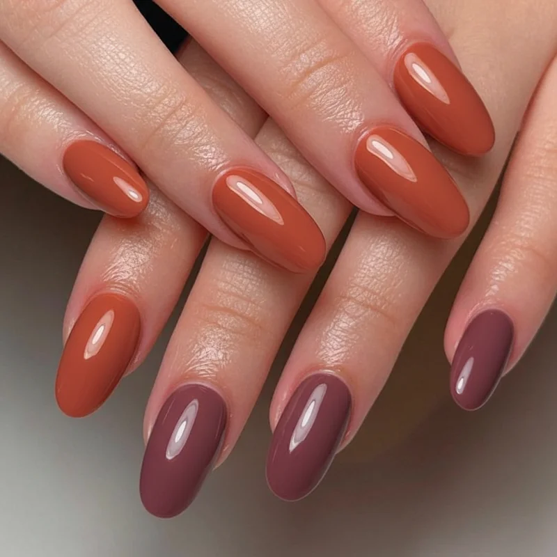 Warm versus cool brunette hair undertone nail shade framework caramel golden ash espresso colour pairing guide