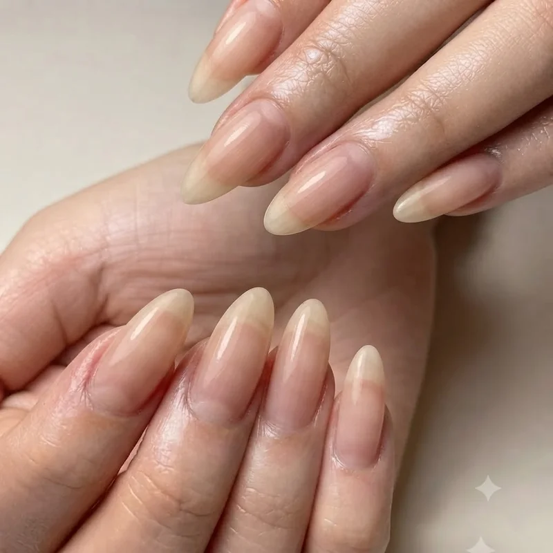 Hand sketching a nail art design onto a printed nail template using coloured markers for planning