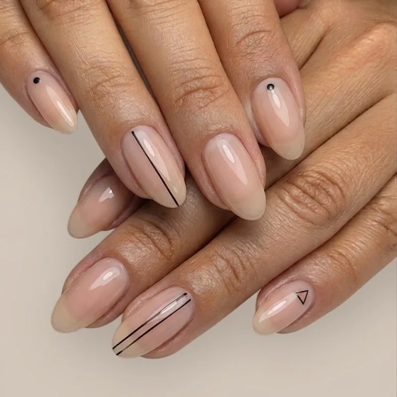 Negative space beginner friendly nail art clean minimal styling for easy september manicure