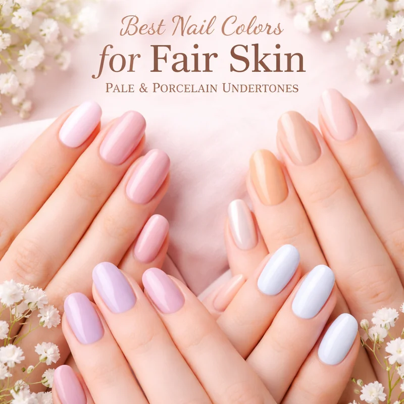 Best Nail Colors for Fair Skin: Full Guide