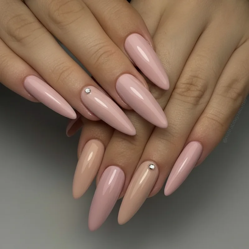 Wedding guest nail and outfit coordination chart showing warm tone pairings cool tone options and floral dress nail matching guide