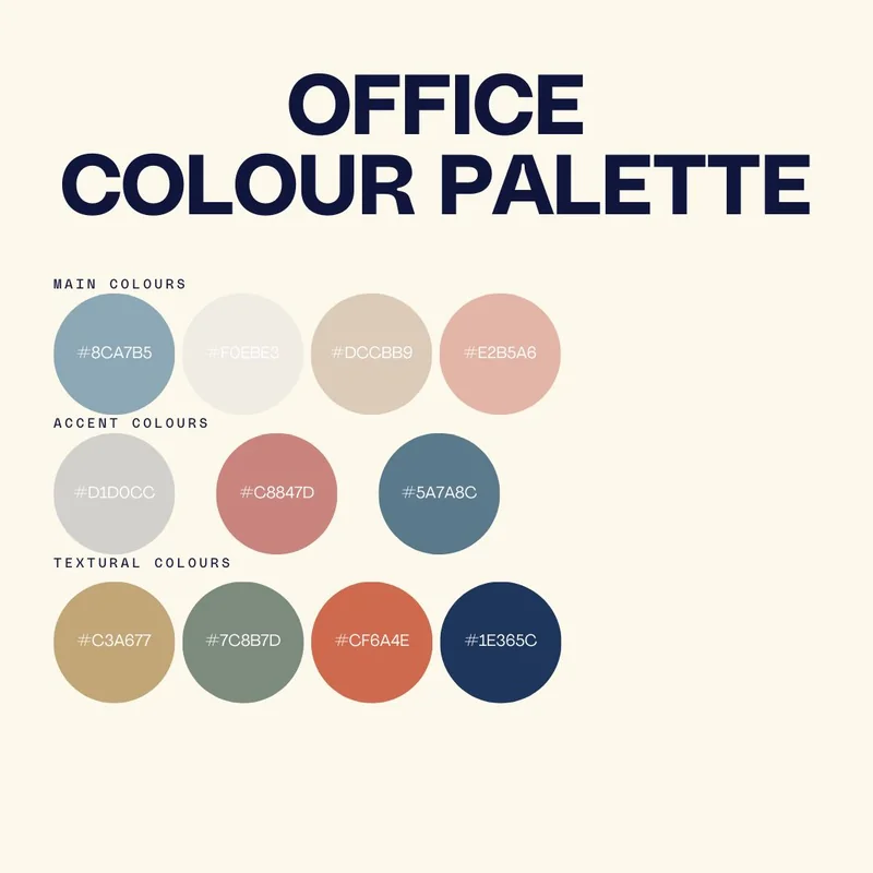 Professional nail color palette for 2026 showing nude neutral burgundy and modern office appropriate shade swatches