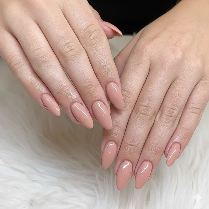 2mm and 4mm free edge nail length comparison showing ruler measurement at fingertip for professional office standard reference guide