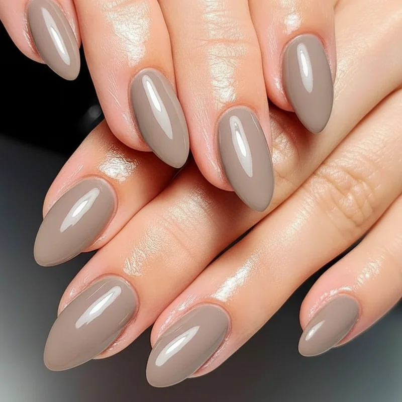 Professional woman reading office nail culture by observing senior colleagues to choose the right work nail colour and style