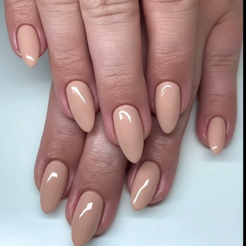 Professional nail length guide showing 2 to 4 millimetre free edge measurement standard for short office nails in 2026