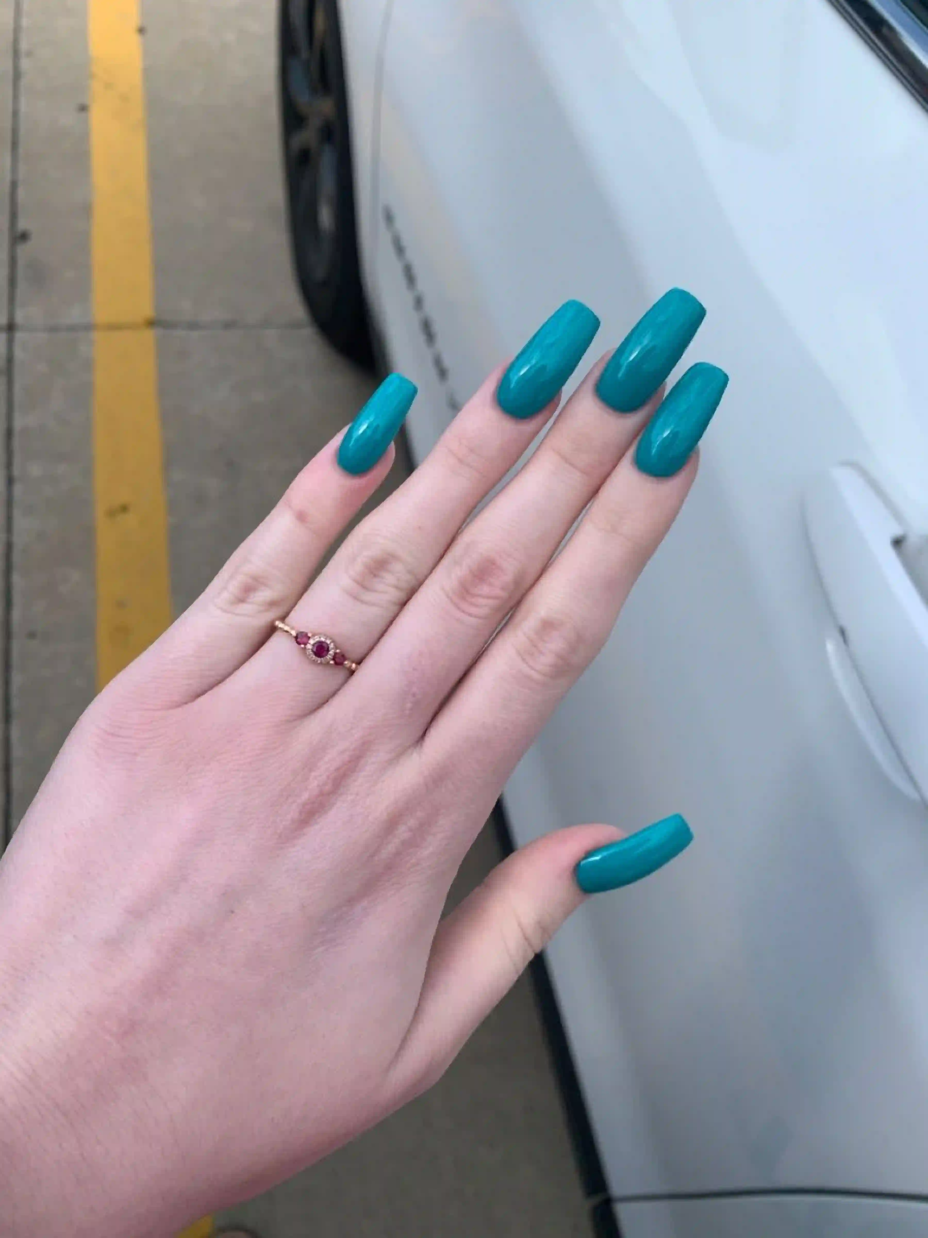 Terracotta coffin earthy warm bohemian nails creating neutral natural autumn manicure for boho