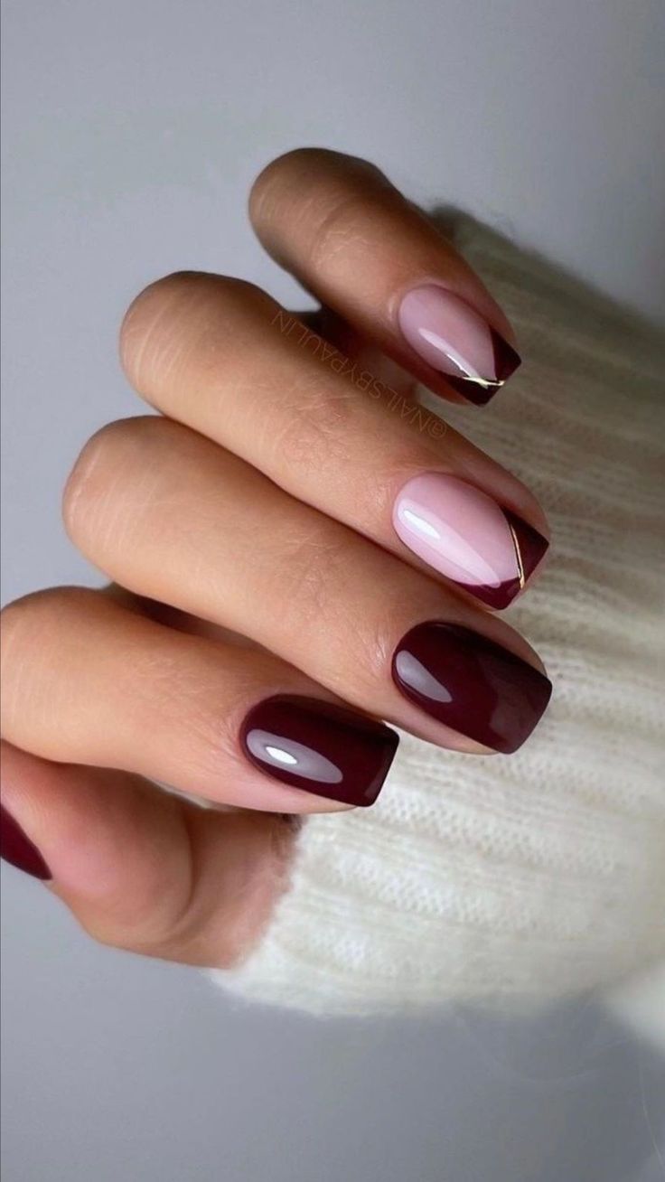 Coffin & Almond Nails